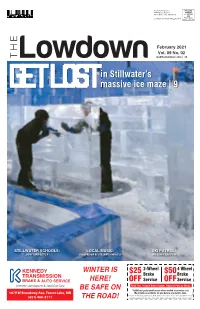 In Stillwater's Massive Ice Maze