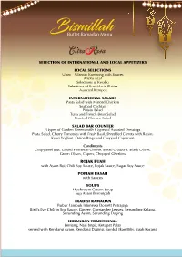 Dpj- Ramadan Menu