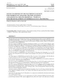 (Msndtao) – Stimulus for the Development of Nephrology in N