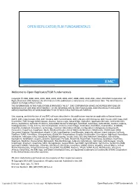 Open Replicator/FLM Fundamentals