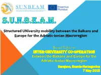 SUNBEAM Is an Erasmus Mundus – Action 2 Project