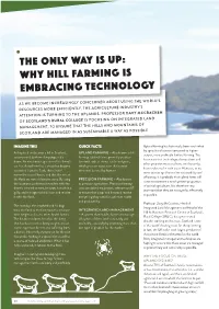 Why Hill Farming Is Embracing Technology