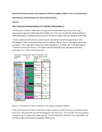 Devonian Petroleum Systems and Exploration Potential, Southern Alberta, Part 3 Core Conference