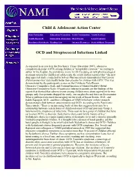 OCD and Streptococcal Infections Linked