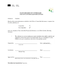 Andarine Based on the Current Information