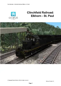 Clinchfield Railroad: Elkhorn - St
