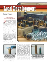 How to Develop Accurate, High-Performance Handloads For