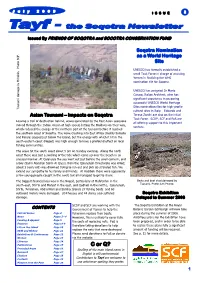 Tayf - the Soqotra Newsletter
