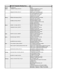 2016-2017 Geographic Shortage Areas