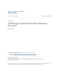 A Multi Agent System for Flow-Based Intrusion Detection David A