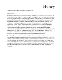 IN PLAIN SIGHT: DETAILED OBJECT INFORMATION Sadie Barnette For