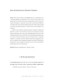 Innocent Exclusion in an Alternative Semantics