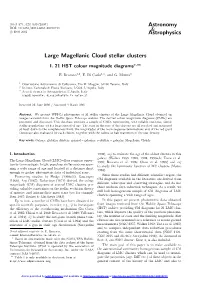 Large Magellanic Cloud Stellar Clusters
