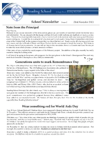 Newsletter November 2011