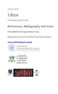 References, Bibliography and Index