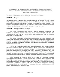 SECTION 1. Purpose SECTION 2. Background and Findings
