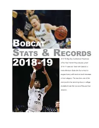 2018-19 BB Guide-RECORDS.Indd