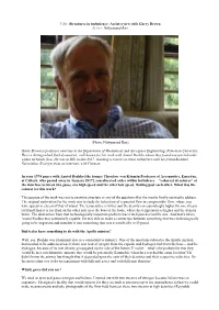 Garry Brown Interview