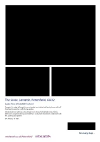 The Close, Langrish, Petersfield, GU32