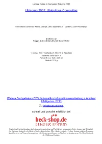 Ubiquitous Computing