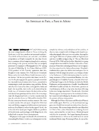 An American in Paris, a Parsi in Athens