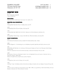 Dempsey Bob B
