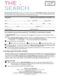 2018 MI MISS Entry Form(1)