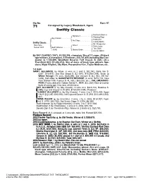 71 Consigned by Legacy Bloodstock, Agent Swiftly Classic