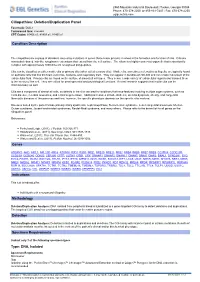 EGL Test Description