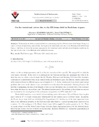 On the Variational Curves Due to the ED-Frame Field in Euclidean 4-Space