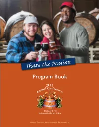 Share the Passion Program Book