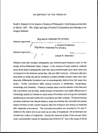 Signature Redacted for Privacy. Signature Redacted for Privacy