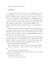 THE PULL of GRAVITY. by Brett Battles CHAPTER ONE I Couldn't
