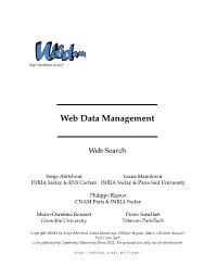 Web Data Management