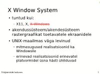 X Window System