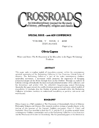 2006 AEN Conference Special Issue