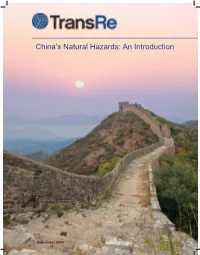 China's Natural Hazards