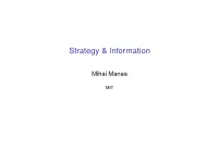 MIT 14.16 S16 Strategy and Information Lecture Slides