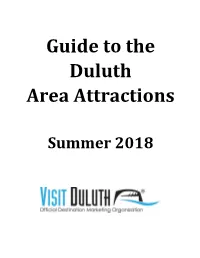 Guide to the Duluth Area Attractions