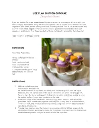 UBE FLAN CHIFFON CUPCAKE Through Annie's Window