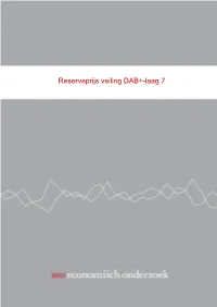 Reserveprijs Veiling DAB+-Laag 7