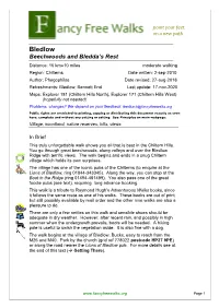 Bledlow Beechwoods and Bledda’S Rest