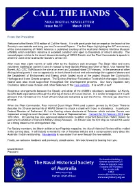 CALL the HANDS NHSA DIGITAL NEWSLETTER Issue No.17 March 2018