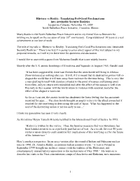 A Revolution of Values: Nuclear Disarmament and Demilitarization