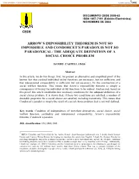 Arrow's Impossibility Theorem Is Not So Impossible And