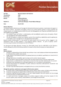 Position Description