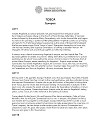 TOSCA Synopsis