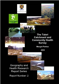 Geography and Health Research Report Series Report Number: 2