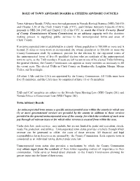 Role of Tabs-Cacs.Pdf