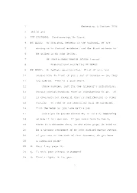 Transcript of Hearing (Day 3)